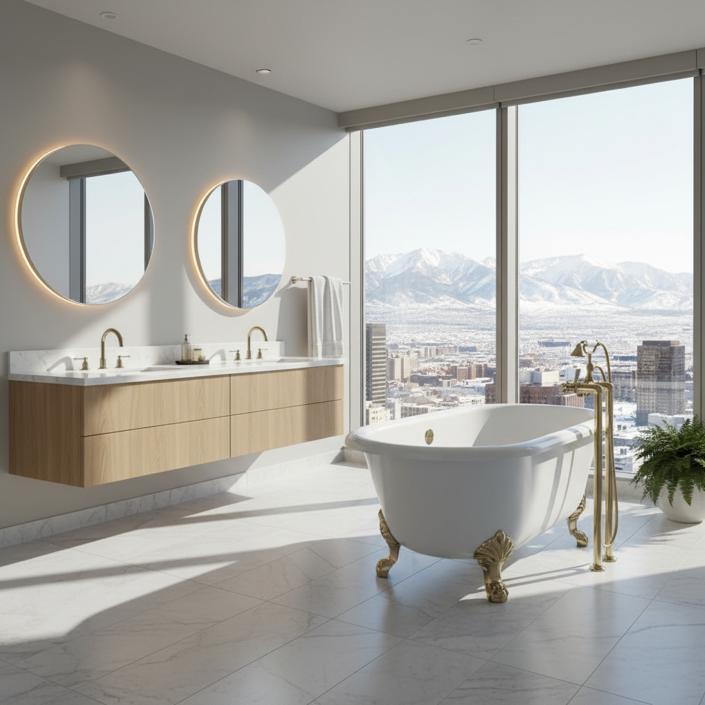How​‍​‌‍​‍‌​‍​‌‍​‍‌ to Add a Clawfoot Tub to Your Salt Lake City Bathroom