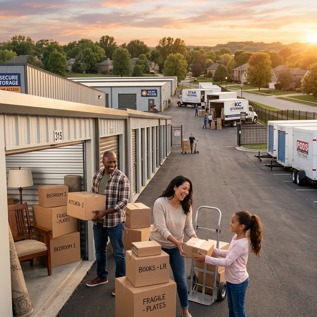 How to Handle Temporary Storage During a Family Move